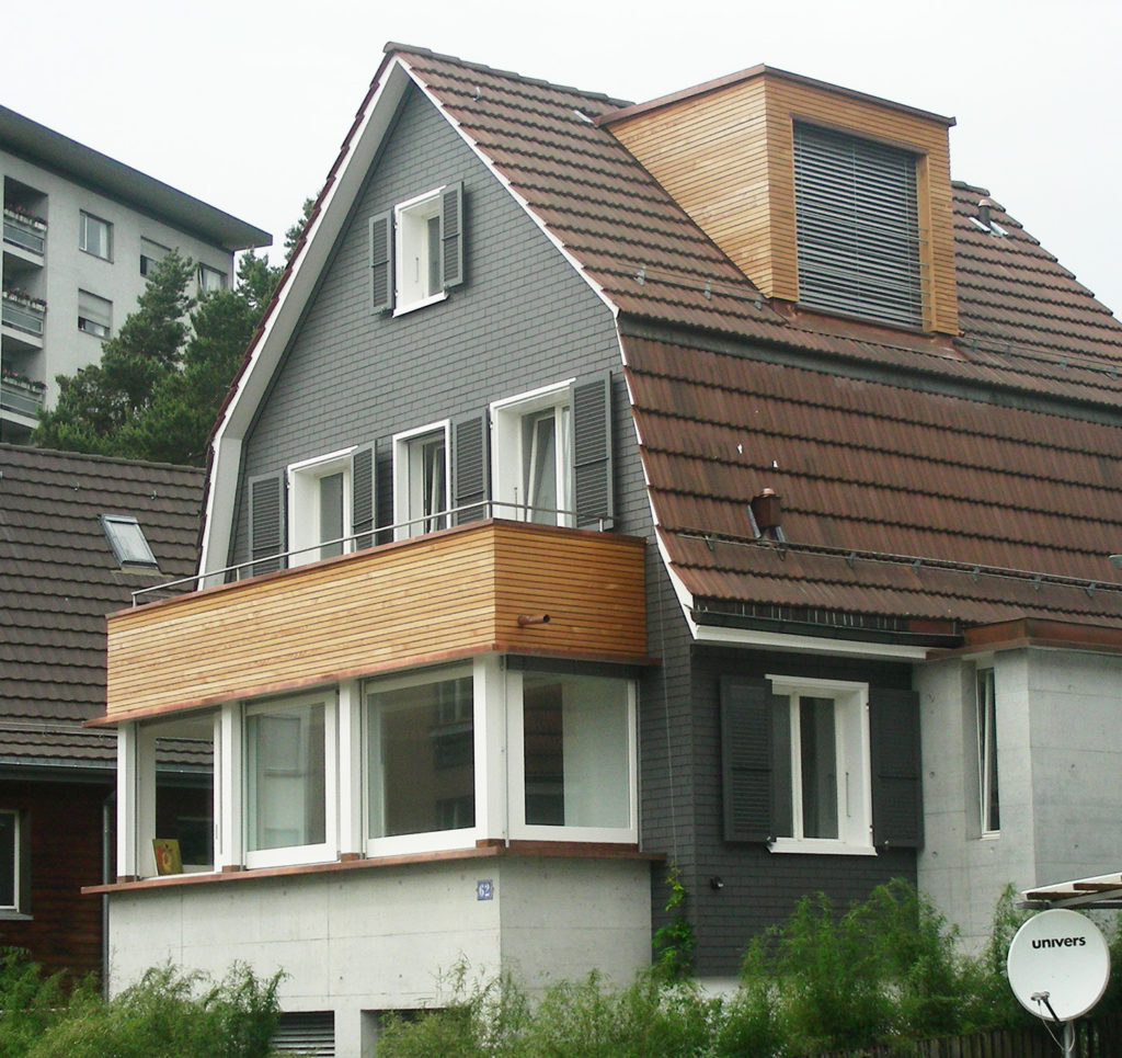 Erstellung Balkon, Dachlukarne und Dachgeschossausbau